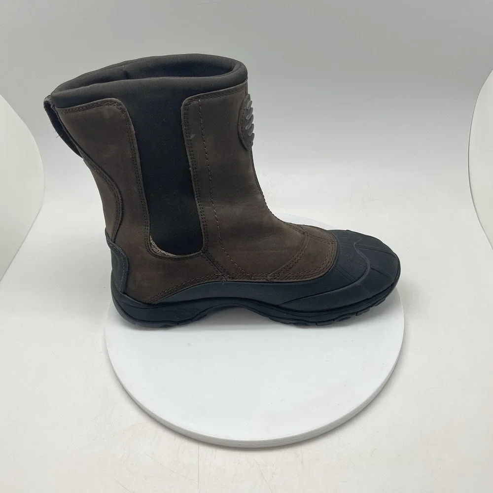 L.L. Bean Storm Chaser Boots Mens 7 M Black TEK 2.5 Waterproof Side Zip 258402
